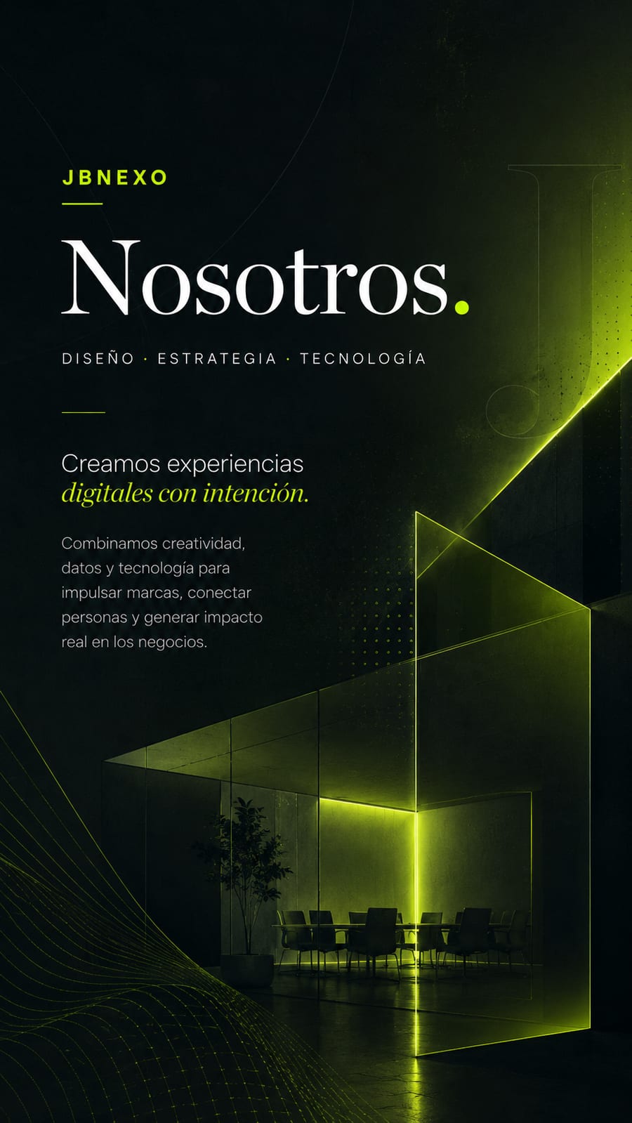 JBNEXO — diseño, estrategia y tecnología: webs con intención